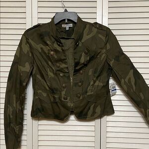 Decibel Olive Military Jacket Size Girls XL NWT